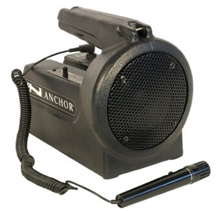 MiniVox portable PA system with standard microphone