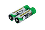 1600 mAh NiMH rechargeable battery