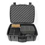 CHG 3512 PRO 12-Bay FM/IR belt-pack charger/carry case