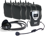 TGS PRO MULTI tour guide - translation and hearing assistance system